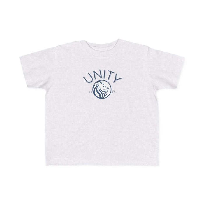 Unity Lion Toddler Tee — Kids Graphic T‑Shirt with 'UNITY' Crest