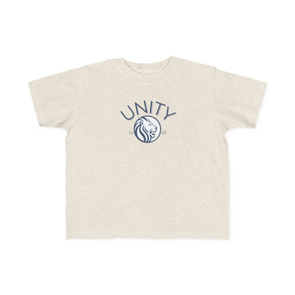 Unity Lion Toddler Tee — Kids Graphic T‑Shirt with 'UNITY' Crest