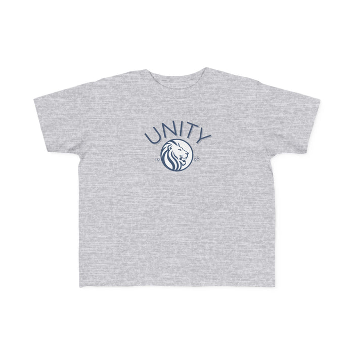 Unity Lion Toddler Tee — Kids Graphic T‑Shirt with 'UNITY' Crest