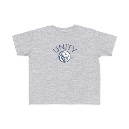 Unity Lion Toddler Tee — Kids Graphic T‑Shirt with 'UNITY' Crest