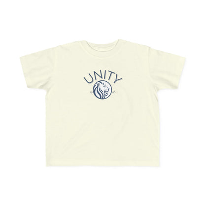 Unity Lion Toddler Tee — Kids Graphic T‑Shirt with 'UNITY' Crest
