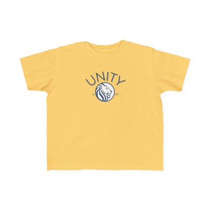 Unity Lion Toddler Tee — Kids Graphic T‑Shirt with 'UNITY' Crest