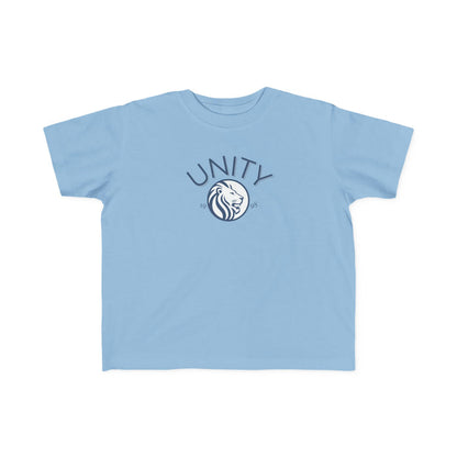 Unity Lion Toddler Tee — Kids Graphic T‑Shirt with 'UNITY' Crest