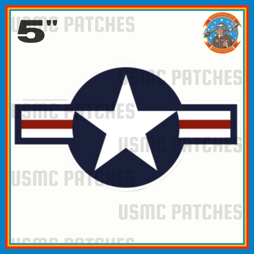 US Aircraft "Stars & Bars" Sticker