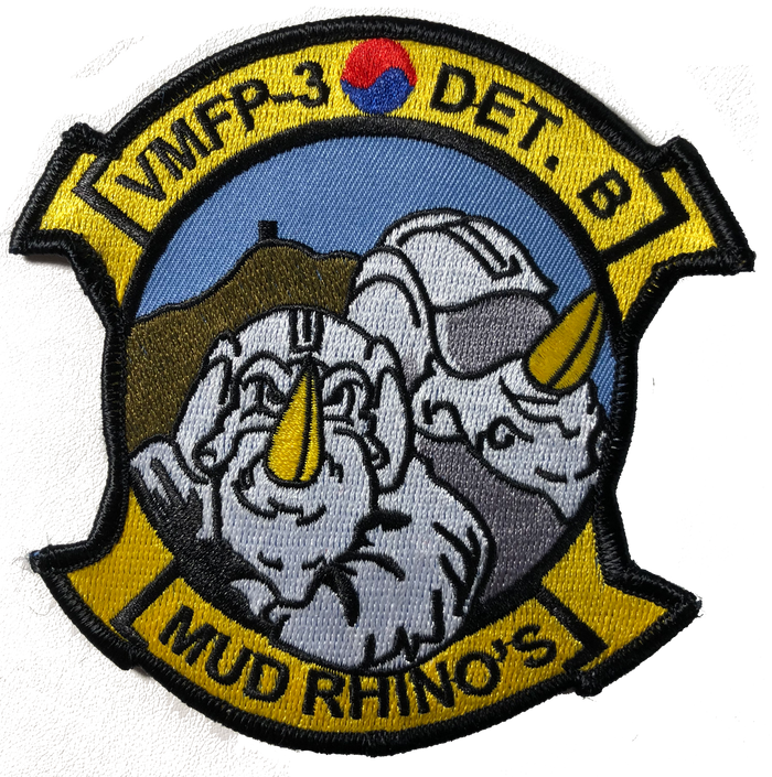 USMC VMFP-3 DET B Mud Rhinos Patch