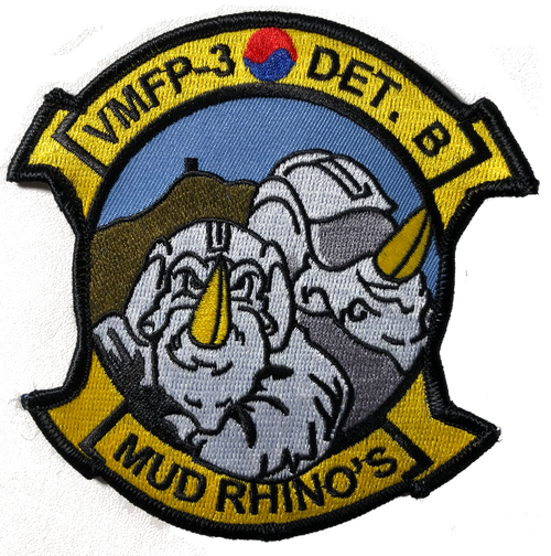 USMC VMFP-3 DET B Mud Rhinos Patch