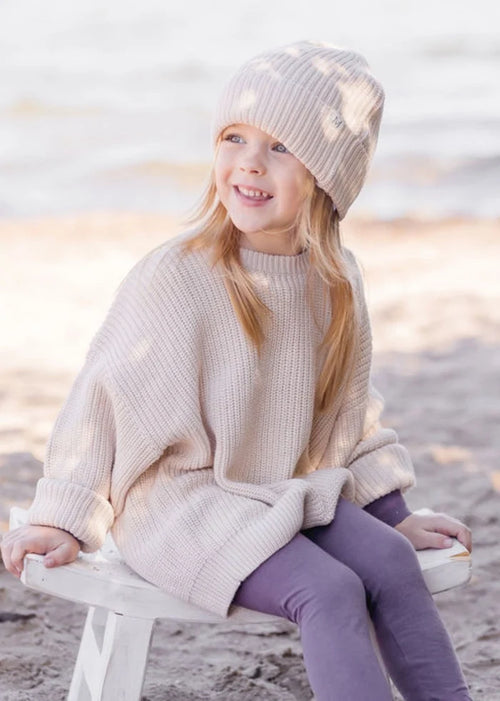 Vanilla Chunky Knit Sweater