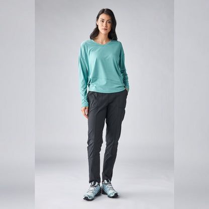 Veloz Jersey V-Neck Top