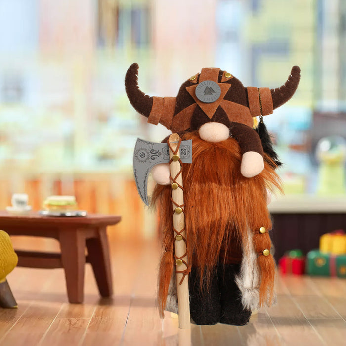 Viking Warrior Dwarf Doll 🇨🇳