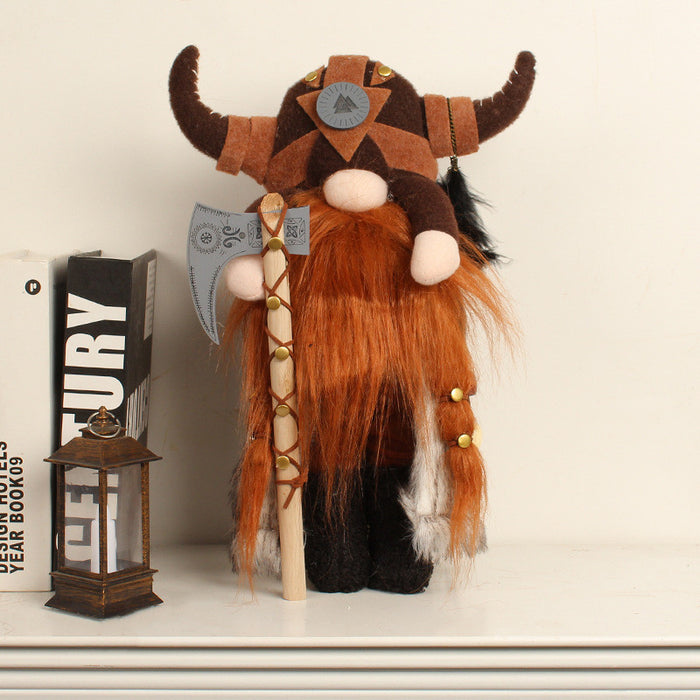 Viking Warrior Dwarf Doll 🇨🇳
