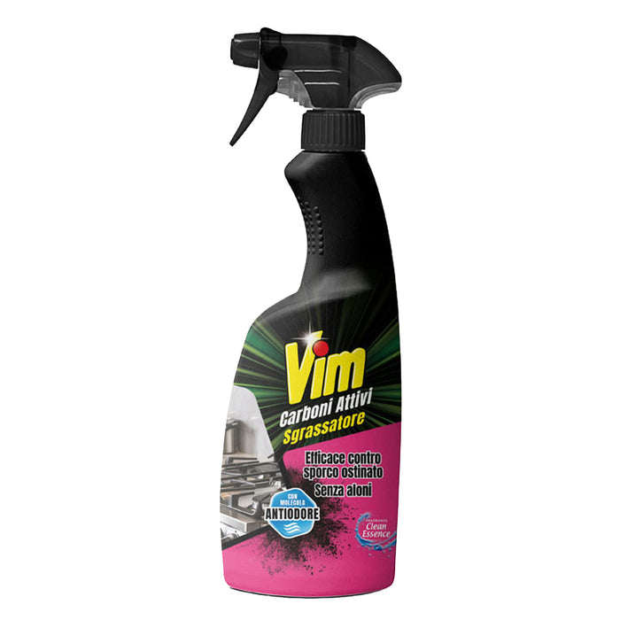 VIM SGRASSATORE CARBONI ATTIVI TRIGGER 600 ML