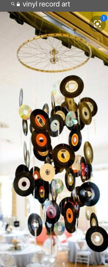 Vinyl record art