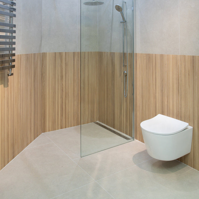 Wald Boiserie Decor Acero - 60x120 Tile Terratinta