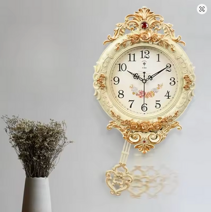 Wall clock Fashion wall watch mute living room clock Quartz clock