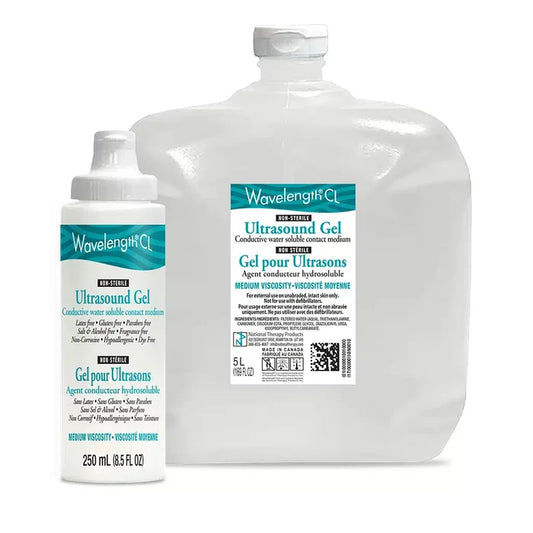Wavelength Clear Ultrasound Gel — 5L