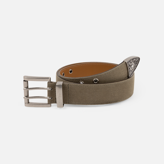 Waxed Canvas Belt