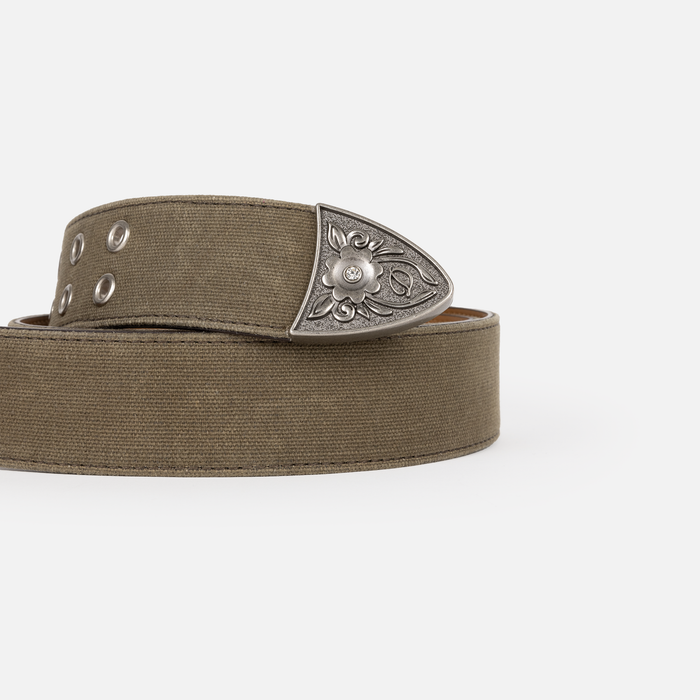 Waxed Canvas Belt