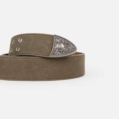 Waxed Canvas Belt