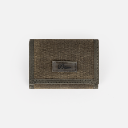 Waxed Velcro Wallet
