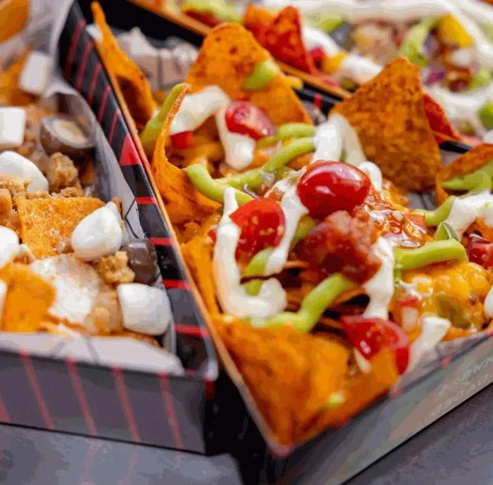 Nachos served with Wellington Sweet Jalapeño Sauce