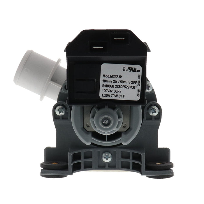 WH23X26206 Washer Drain Pump for GE - Snap Supply--4588219-AP6279759-Drain Pump