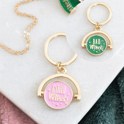 Which Witch Are You Spinning Keyring 🇬🇧