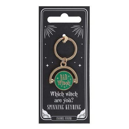 Which Witch Are You Spinning Keyring 🇬🇧