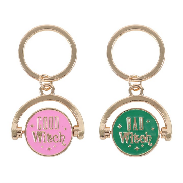 Which Witch Are You Spinning Keyring 🇬🇧