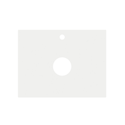 White Cystlized Stone Top 600-1800mm