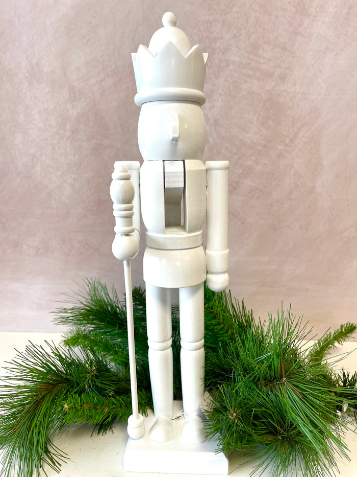 White Wood Nutcracker