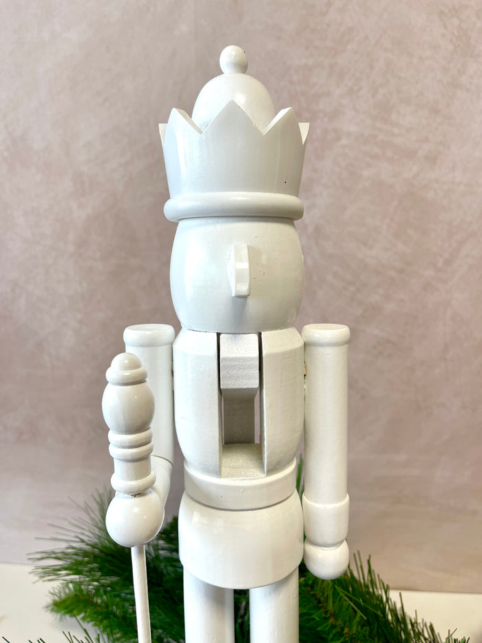 White Wood Nutcracker