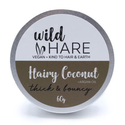 Wild Hare Solid Shampoo 60g - Hairy Coconut 🇬🇧