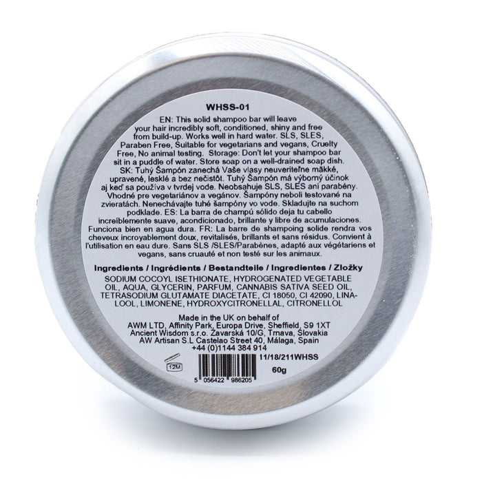 Wild Hare Solid Shampoo 60g - Orchid 🇬🇧
