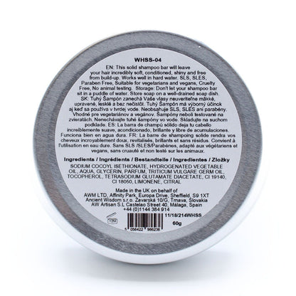 Wild Hare Solid Shampoo 60g - Tutti Frutti 🇬🇧