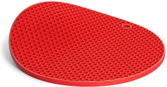 Woll - 9.4" Round Silicone Coasters With Honeycomb Structure (24 CM) - MA24