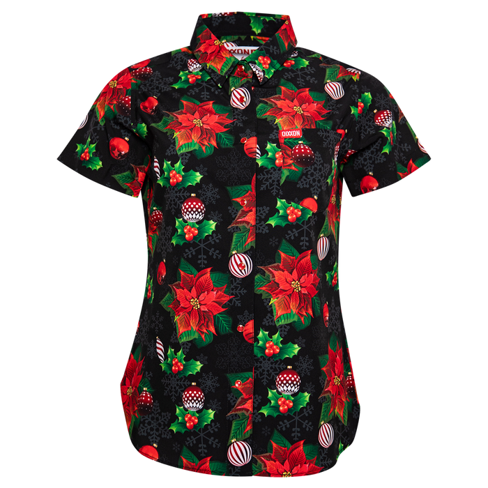 Women's Festive Floral Party Shirt