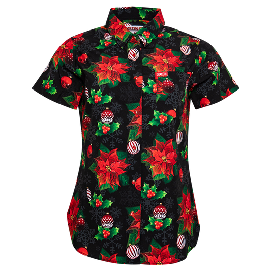 Women's Festive Floral Party Shirt