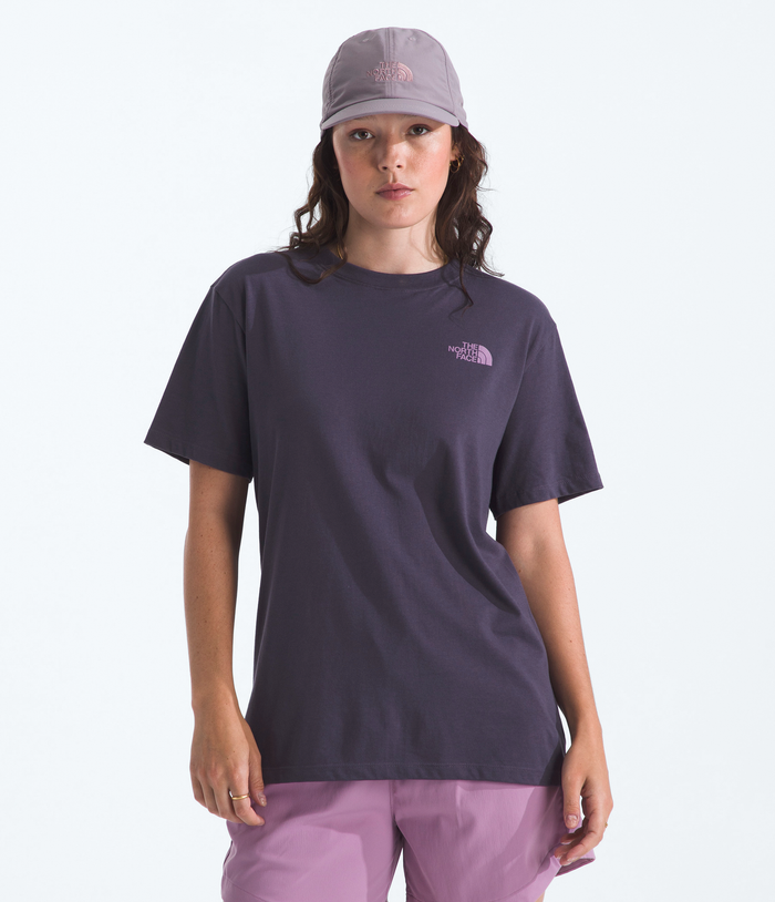Women’s Mountain Stamps Relaxed Short-Sleeve Tee