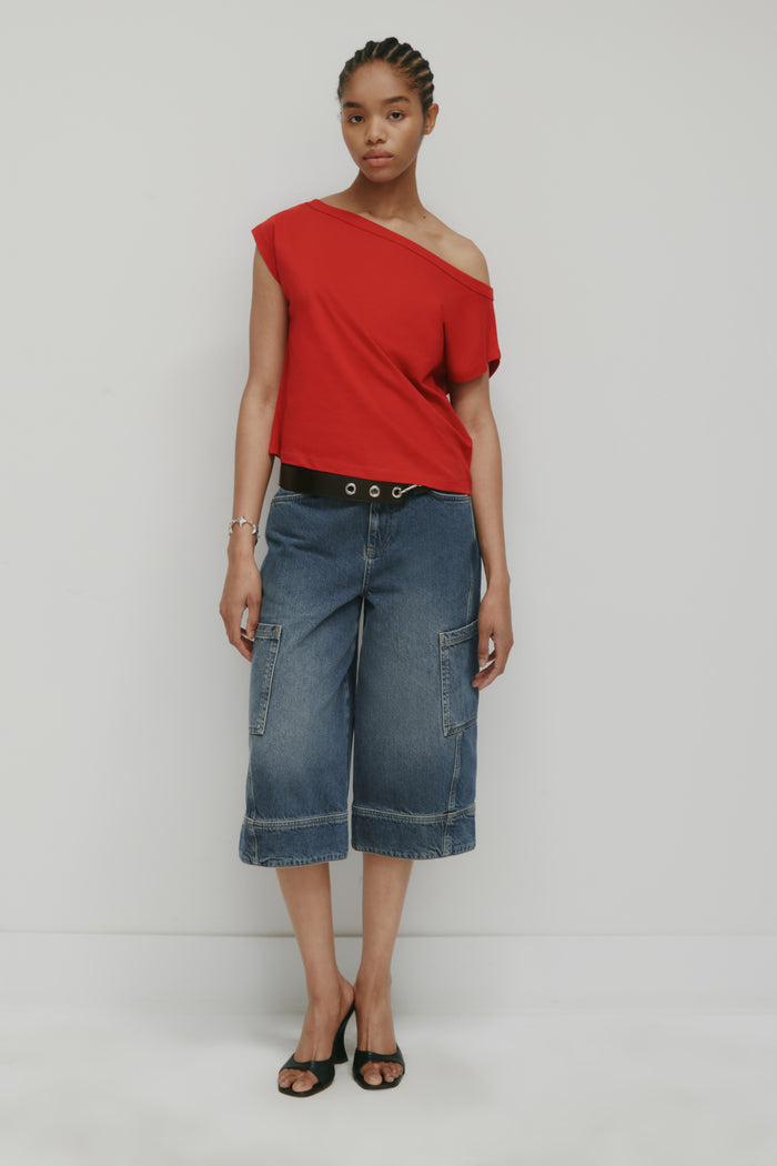 Model is 5’8” and is wearing a size S.