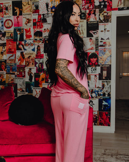 Women's Pyjama Pants - Pink - Dixxon Flannel Co.