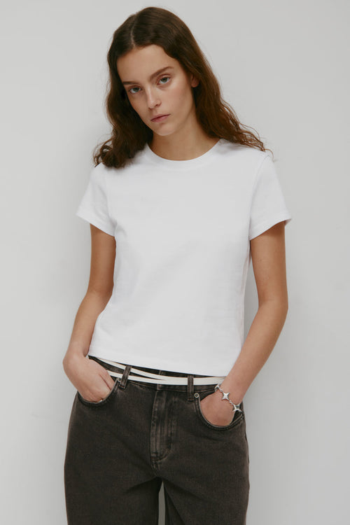 Model is 5’9” and is wearing a size S.