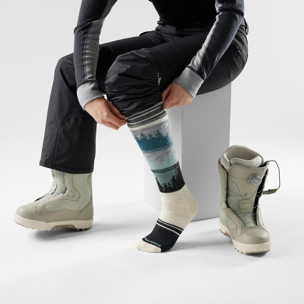 Women's Snowboard Twilight Vista Over The Calf Socks