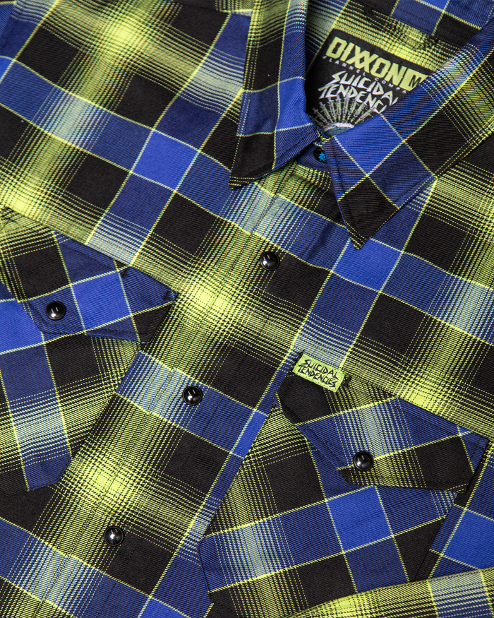 Women's Suicidal Tendencies Adrenaline Addict Flannel - Dixxon Flannel Co.