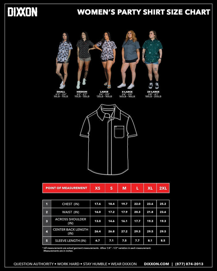 Women's The Larry Party Shirt - Dixxon Flannel Co.
