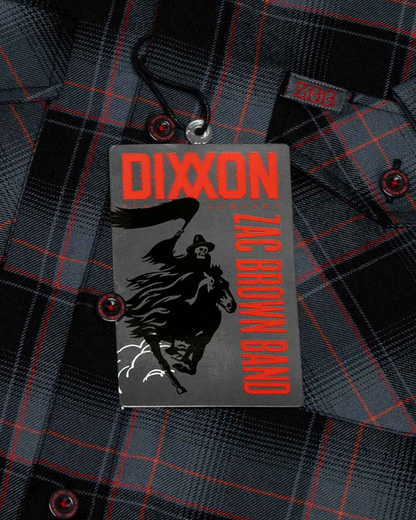 Women's Zac Brown Band - Love & Fear 2026 Short Sleeve Flannel - Dixxon Flannel Co.