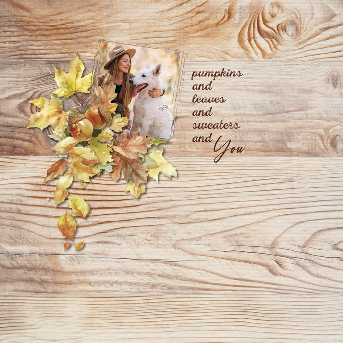 Add beautiful wood background papers or transparent overlays by Lucky Girl Creative digital art to all your digital scrapbooking pages! In hues of brown, tan, and beige, the wood grain textures add so much warmth and depth to all your memory keeping projects. Great for fall, autumn, outdoors, nature, and around the lake, too! This kit includes the Wood Papers Kit and the Wood Overlays Kit.