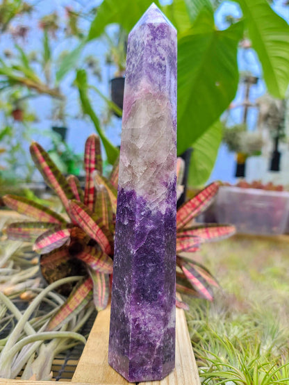 WYSIWYG- Lepidolite Tower