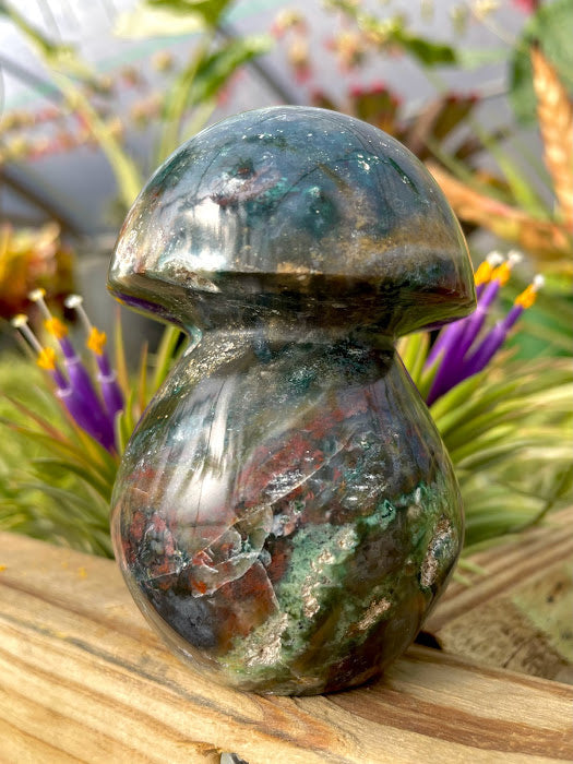 WYSIWYG- Ocean Jasper Mushroom
