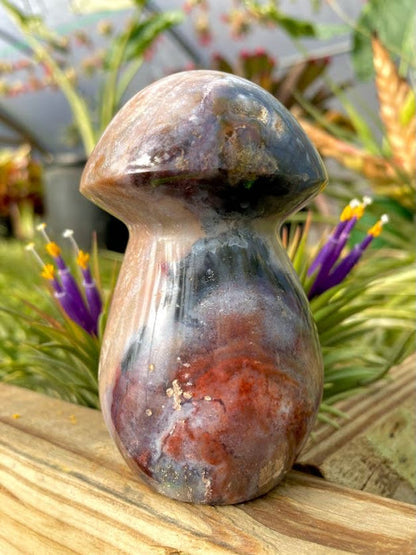 WYSIWYG- Ocean Jasper Mushroom