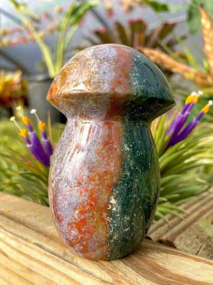 WYSIWYG- Ocean Jasper Mushroom
